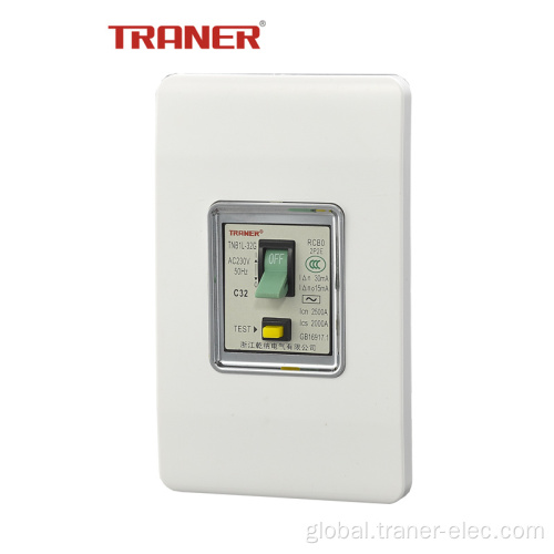 Rccb Enclosure Recessed Mounting Plastic Box Mini Safety Breaker RE01 Factory